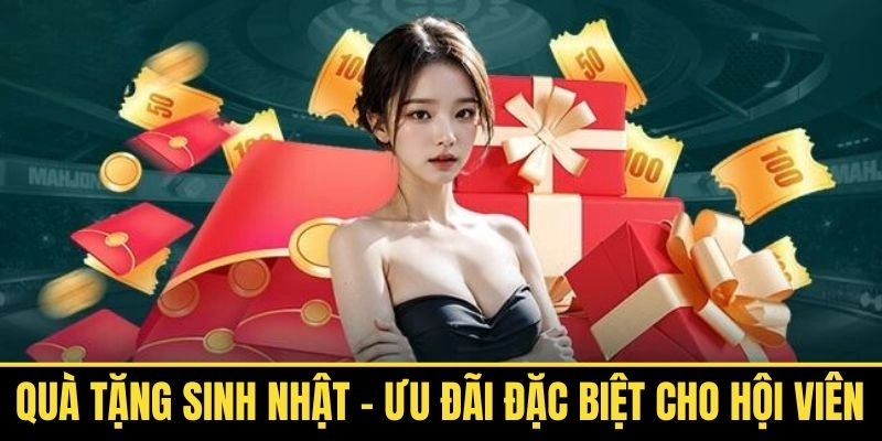 Các loại quà tặng sinh nhật phổ biến dành cho hội viên